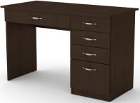 Стол компьютерный Студент  (лдсп, лдсп-венге,  венге, дуб молочный (ДВК) ) в Щёлкино от производителя 
