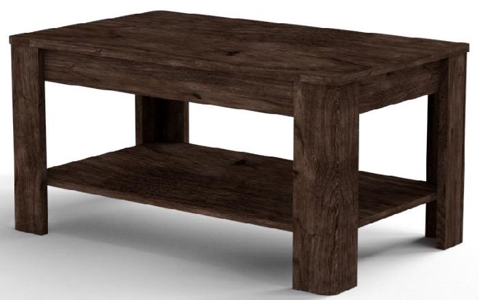 Стол журнальный Кёльн-2 (мдф, лдсп-рибек темно-коричневый,  рибек темно-коричневый (СБК) ) Стол журнальный Кёльн-2 (мдф, лдсп-рибек темно-коричневый,  рибек темно-коричневый (СБК) )