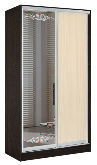 Фото Шкаф-купе Оскар 1.7 (1,2х0,6х2,4 - 2 двери) от производителя Мебель Маркет в Щёлкино по цене 42 940 ₽