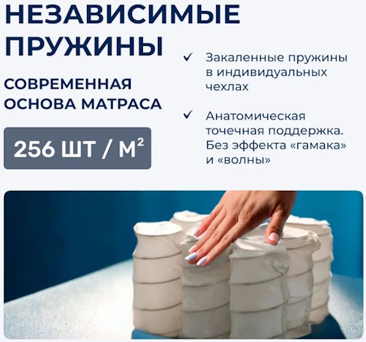 Фото Матрас Energia (Энерджия) от производителя Линия Флекс в Щёлкино по цене 18&nbsp;000 ₽