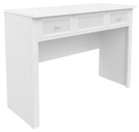 Стол туалетный Грация (лдсп, мдф-белый,  белый (Браво-мебель) ) в Щёлкино от производителя 