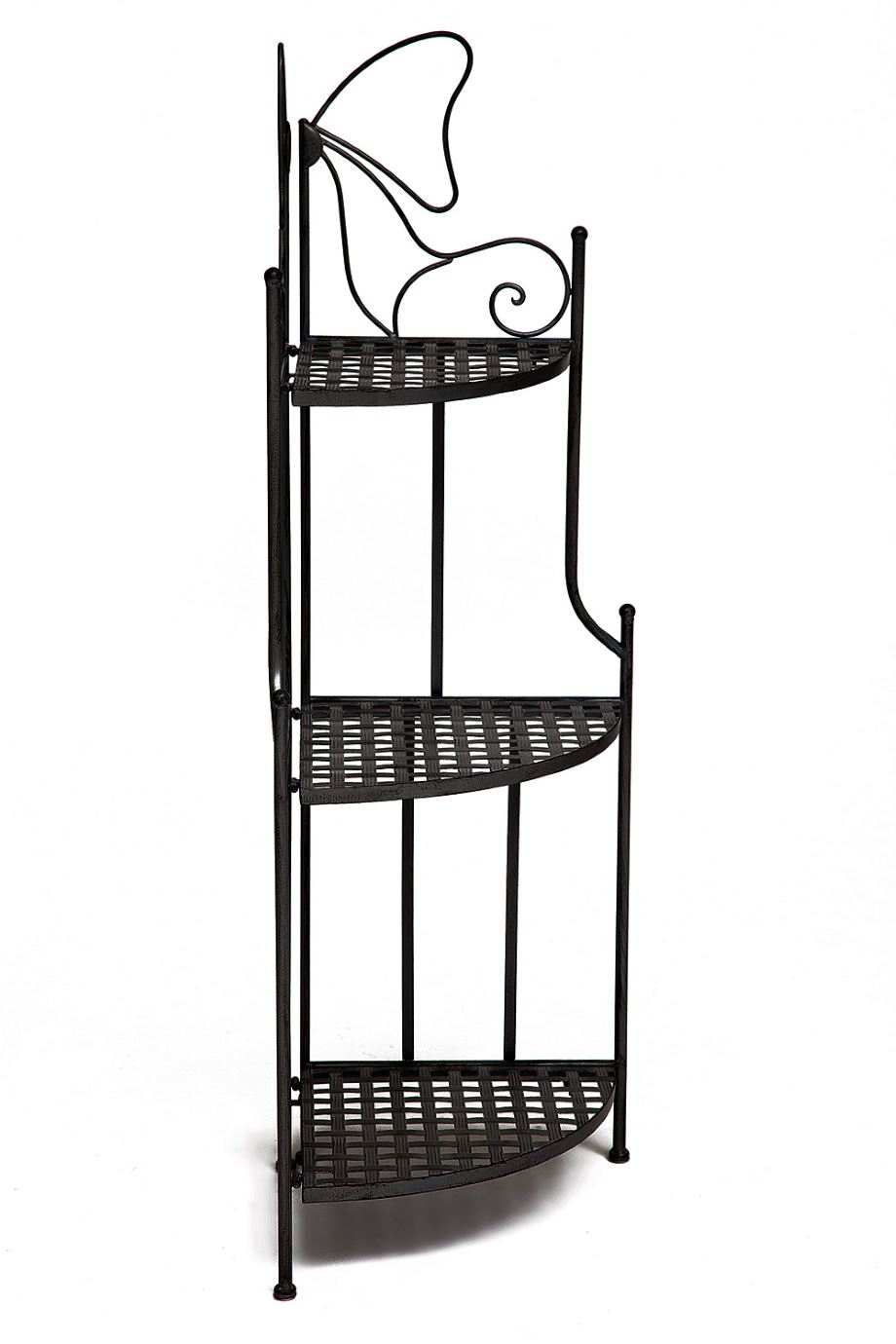 Фото Этажерка кованая угловая 003  от производителя Tetchair в Щёлкино по цене 7&nbsp;820 ₽