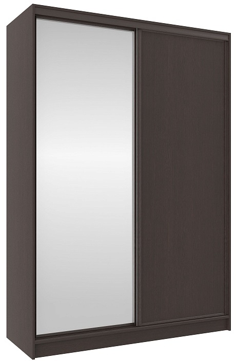 Фото Шкаф-купе 1350 Домашний (2 двери) от производителя Глазов в Щёлкино по цене 27&nbsp;390 ₽