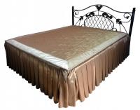 Фото metallicheskie-krovati кровать двуспальная анжелика-1 (см 160х200) основание металл трубка  производитель Металл-Конструкция