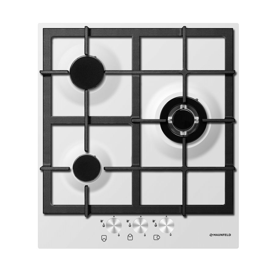 Фото Варочная поверхность газовая 3-х комф. MGHE 43 71 (450х520) от производителя Maunfeld в Щёлкино по цене 15 450 ₽