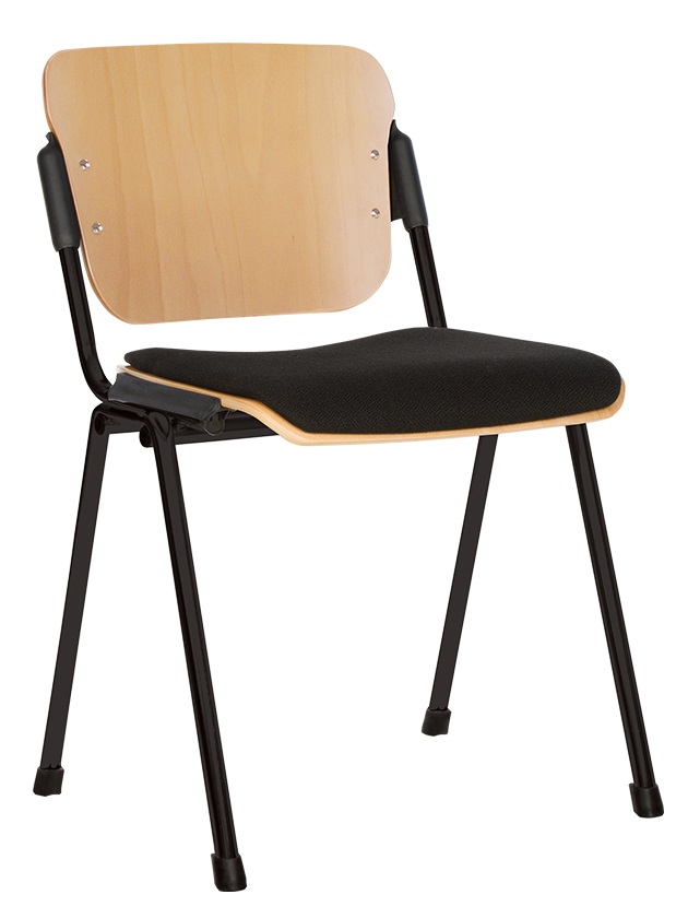 Фото Стул для посетителя Эра (Era) wood plus combi (крашенный) от производителя Новый стиль в Щёлкино по цене 3 830 ₽