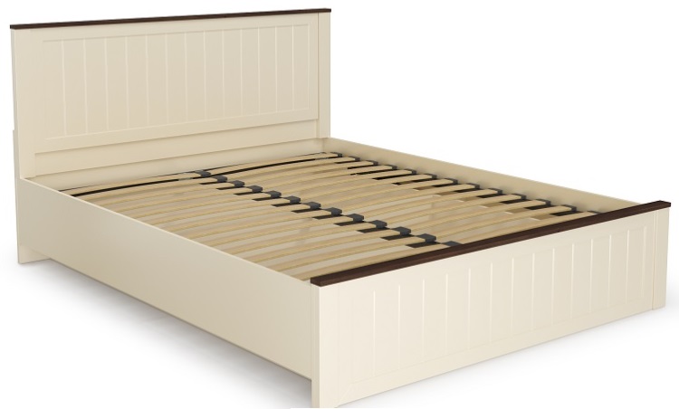 Фото Кровать двуспальная Прованс 37.25-01 (СМ 140х200) с подъемным механизмом в Щёлкино по цене 25 880 ₽ от производителя Олмеко, код товара 2000002006466, 2000002006473 шт Фото Кровать двуспальная Прованс 37.25-01 (СМ 140х200) с подъемным механизмом от производителя Олмеко в Щёлкино по цене 25 880 ₽