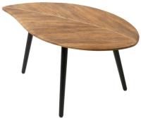 Стол журнальный Берли (дерево, мдф-дуб американский,  черный (Калифорния) ) в Щёлкино от производителя 