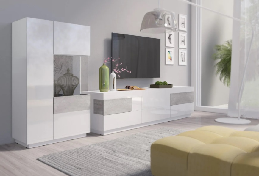 Фото Стенка typ 15 Silke от производителя Helvetia в Щёлкино по цене 85&nbsp;100 ₽