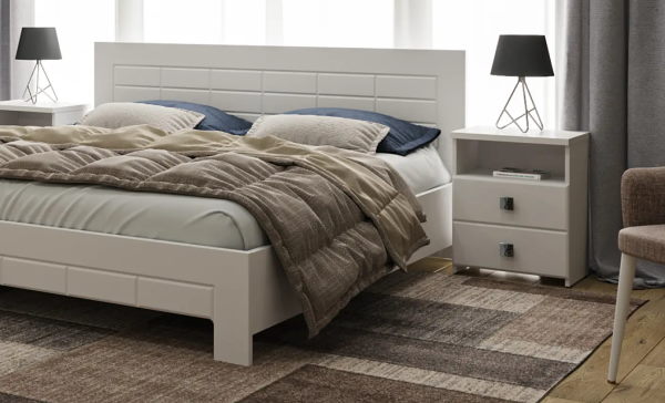 Фото Тумба прикроватная Изабель ИЗ-58К от производителя Компасс в Щёлкино по цене 6&nbsp;850 ₽