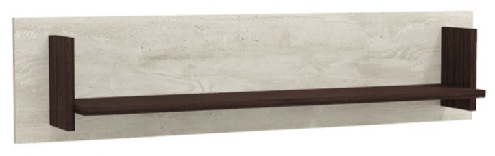 Фото Полка навесная Лючия 33.16 от производителя Олмеко в Щёлкино по цене 1&nbsp;560 ₽