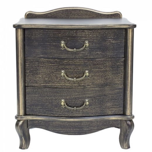 Фото Тумба прикроватная Джульетта 3 ящика от производителя  в Щёлкино по цене 8&nbsp;730 ₽