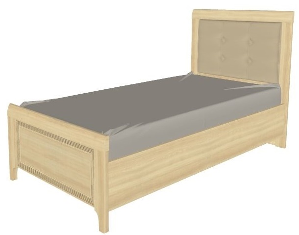 Фото Кровать односпальная Карина КР-1035 (СМ 90х190) с ламельным основанем от производителя Лером в Щёлкино по цене 26 860 ₽