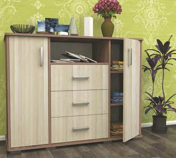 Фото Комод комбинированный К-15  от производителя Пирамида в Щёлкино по цене 9 250 ₽