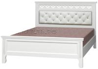Фото nedorogie-krovati кровать двуспальная грация (см 140х200) без основания с универсальными царгами производитель Браво-мебель