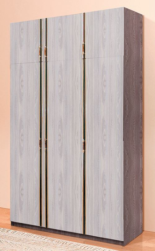 Фото Шкаф Флагман-2 (125) трехдверный  от производителя Фант-мебель в Щёлкино по цене 13&nbsp;010 ₽