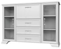 Комод Грация (бар) (белый, белый  (Браво-мебель) ) в Щёлкино от производителя 