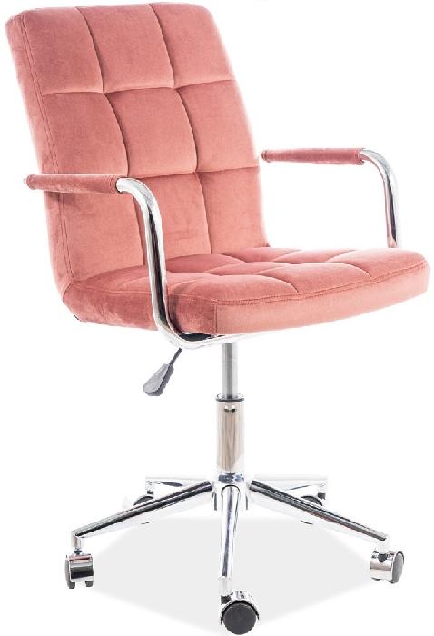 Кресло компьютерное Signal Q-022 Velvet (Материал обивки: ткань, цвет обивки: античный розовый (Signal) ) Кресло компьютерное Signal Q-022 Velvet (Материал обивки: ткань, цвет обивки: античный розовый (Signal) )