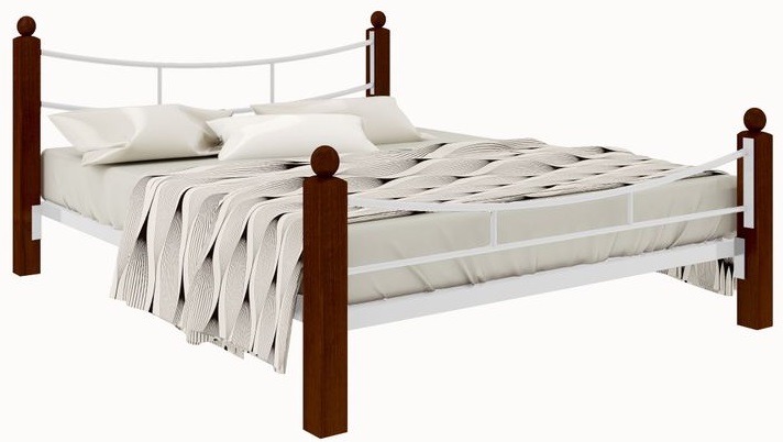 Фото Кровать односпальная София Lux Plus (СМ 120х190) трубка металл в Щёлкино по цене 20 210 ₽ от производителя Милсон, код товара 2000002060550, 2000002060567, 2000002060574, 2000002060581, 2000002060598, 2000002060604, 2000002060611 шт Фото Кровать односпальная София Lux Plus (СМ 120х190) трубка металл от производителя Милсон в Щёлкино по цене 20 210 ₽