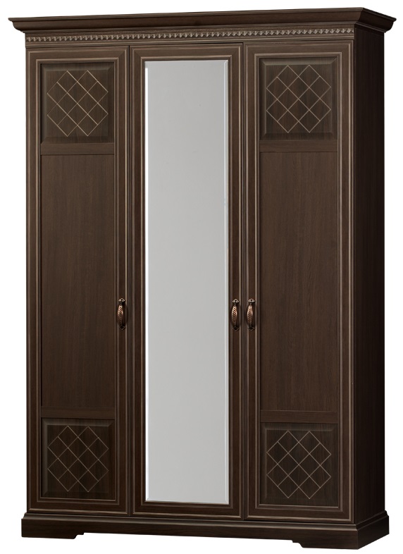 Фото Шкаф Парма 800 (154) трехдверный от производителя Яна в Щёлкино по цене 69&nbsp;550 ₽