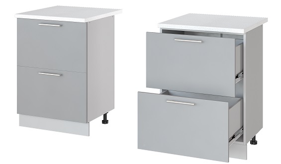 Фото Кухня Бронкс стол-рабочий Н-62 от производителя Леко в Щёлкино по цене 7&nbsp;200 ₽