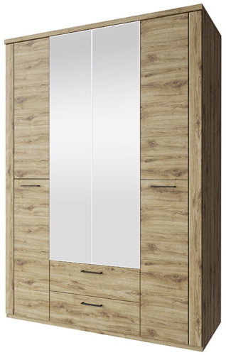 Фото Шкаф 4DG2S Дорсет (Doorset) (150) четырехдверный от производителя Анрэкс в Щёлкино по цене 47 800 ₽