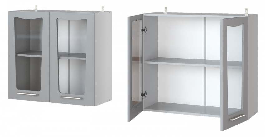 Фото Кухня Парма шкаф навесной АВ-80 от производителя Леко в Щёлкино по цене 6&nbsp;660 ₽