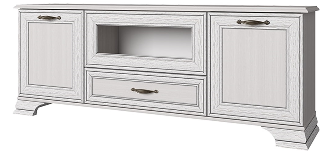 Фото Тумба RTV 1V2D1S Тиффани (Tiffany) от производителя Анрэкс в Щёлкино по цене 22 980 ₽