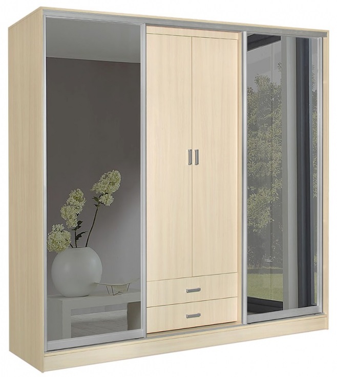 Фото Шкаф-купе Лорд 1.1 (2 двери) от производителя Мебель Маркет в Щёлкино по цене 63&nbsp;940 ₽