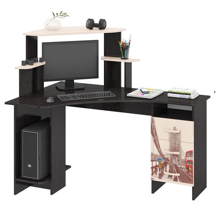 Фото Стол компьютерный Бумеранг-3Н(М) (Л) от производителя ТриЯ в Щёлкино по цене 15&nbsp;410 ₽