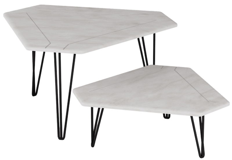 Фото Стол журнальный Тет-а-тет (2шт) от производителя Калифорния в Щёлкино по цене 9&nbsp;420 ₽