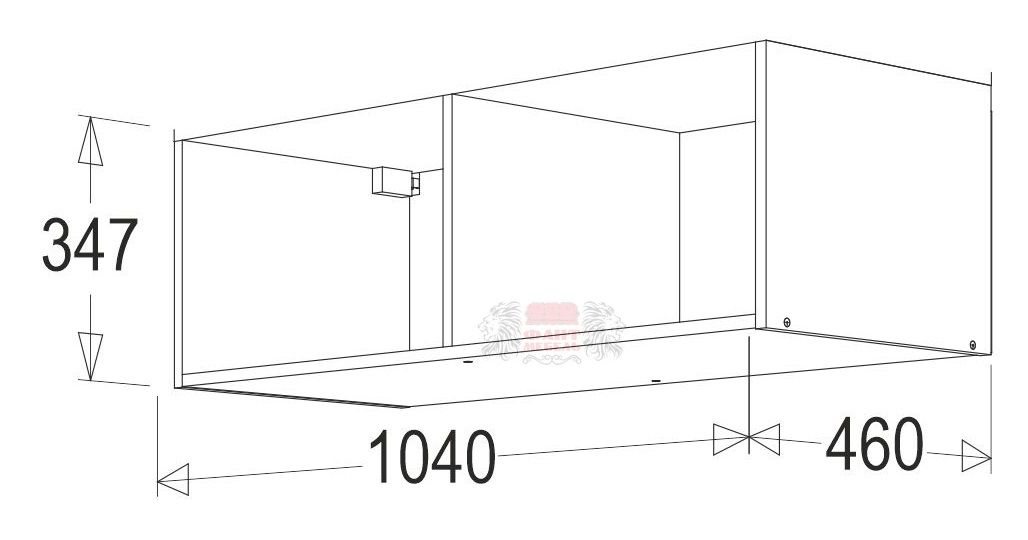 Фото Секция навесная Александра 23 (ЛДСП) от производителя Фант-мебель в Щёлкино по цене 3 360 ₽