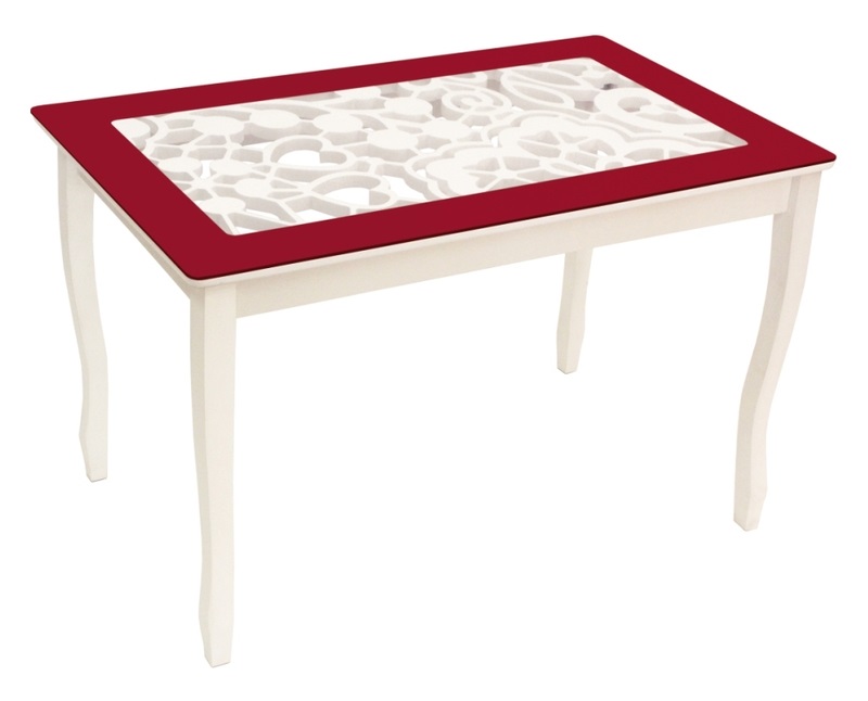 Фото Стол обеденный Стиль 2 Ажур III mini  от производителя Мебель из стекла в Щёлкино по цене 11 920 ₽