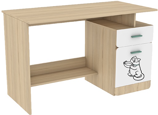 Фото Стол письменный Кот 17 от производителя Аквилон в Щёлкино по цене 9 240 ₽