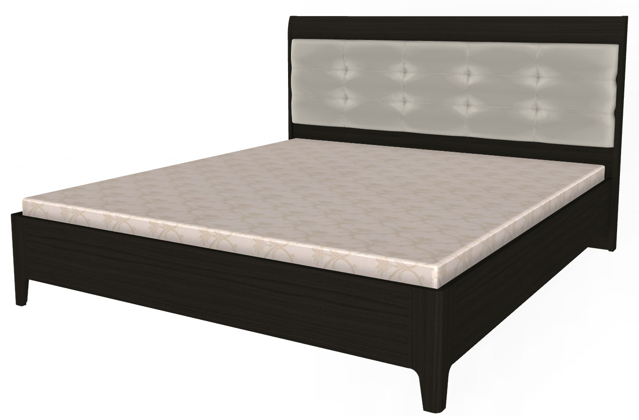 Фото Кровать двуспальная Камелия КР-2074 (СМ 180х200) с ламельным основанием от производителя Лером в Щёлкино по цене 36&nbsp;980 ₽