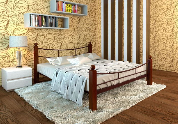Фото Кровать односпальная София Lux Plus (СМ 120х190) трубка металл в Щёлкино по цене 20 210 ₽ от производителя Милсон, код товара 2000002060550, 2000002060567, 2000002060574, 2000002060581, 2000002060598, 2000002060604, 2000002060611 шт Фото Кровать односпальная София Lux Plus (СМ 120х190) трубка металл от производителя Милсон в Щёлкино по цене 20 210 ₽