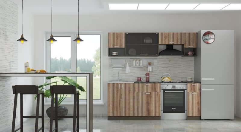 Фото Кухня Зара (2,1) от производителя Интерьер-центр в Щёлкино по цене 12 600 ₽