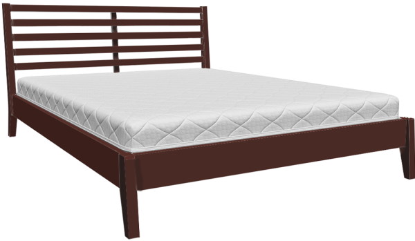 Фото Кровать двуспальная Камила (СМ 140х200) без основания с универсальными царгами от производителя Браво-мебель в Щёлкино по цене 17 450 ₽