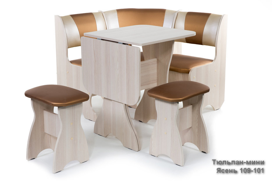 Фото Кухонный угол Тюльпан-мини от производителя  в Щёлкино по цене 16 180 ₽