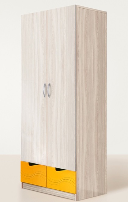 Фото Шкаф Бриз МДФ (90) двухдверный  от производителя Диал в Щёлкино по цене 9&nbsp;520 ₽