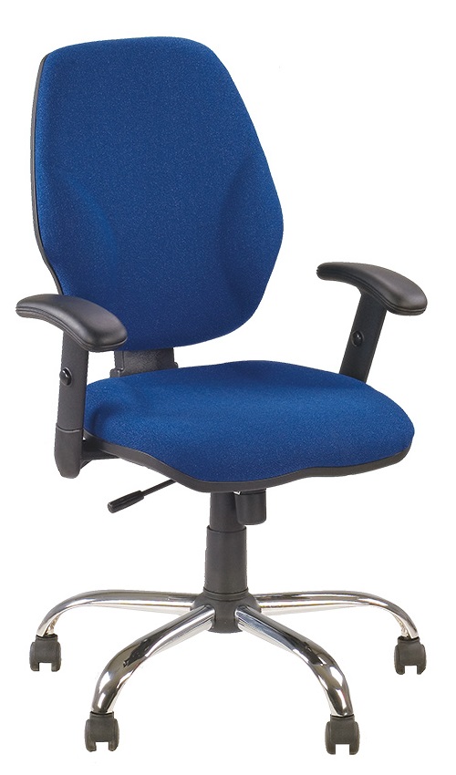 Фото Кресло для персонала Мастер (Master) GTR ergo window Active 1 (хром) от производителя Новый стиль в Щёлкино по цене 13 680 ₽
