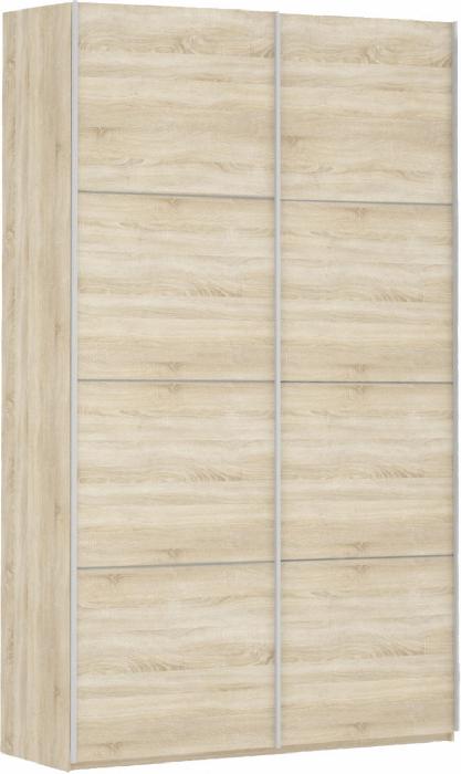 Шкаф-купе Прайм (1,4 - 2 двери) (Материал дверей:лдсп, цвет дверей:сонома, цвет каркаса:сонома (Мебельная компания Е1) )