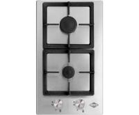 Варочная поверхность газовая 2-х комф. PG-303 (300х510) (Материал Металл , Цвет Металлик) в Щёлкино от производителя в интернет магазине Планета Комфорта Варочная поверхность газовая 2-х комф. PG-303 (300х510) (Материал Металл , Цвет Металлик) в Щёлкино от производителя