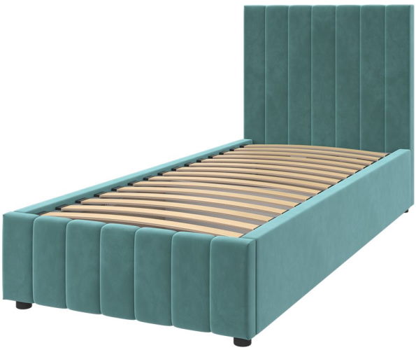 Фото Кровать односпальная Нельсон (Вертикаль) (СМ 90х200) без основания от производителя Браво-мебель в Щёлкино по цене 12 670 ₽