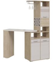 Шкаф-перегородка Барс (дуб ривьера-лен (Гранд Кволити) ) в Щёлкино от производителя 