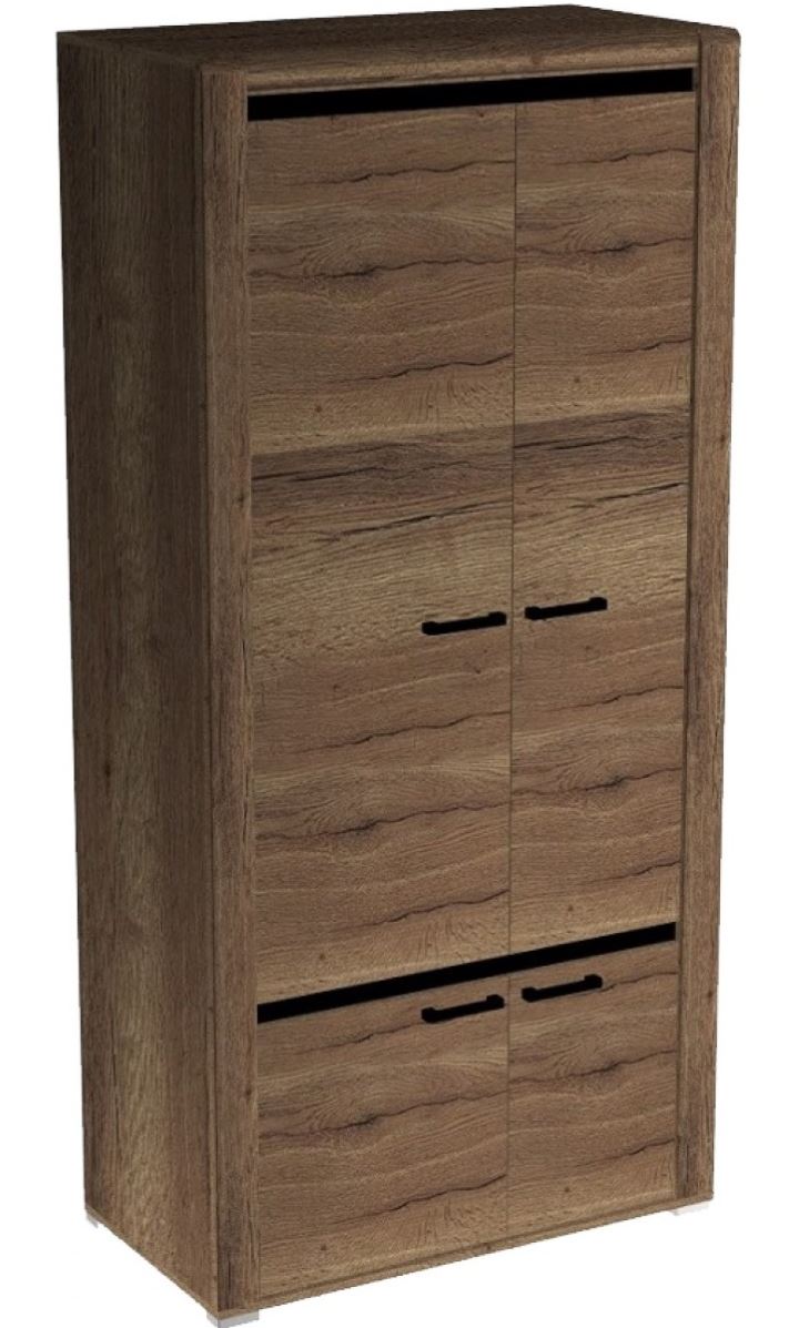 Фото Шкаф Бруна Б-1 (100) двухдверный от производителя СБК в Щёлкино по цене 15&nbsp;810 ₽