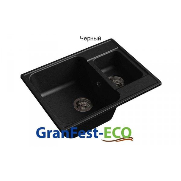Фото Мойка Granfest eco-09 (ГР 620х480хh200) (шир.ящ.min 600) без сифона от производителя Granfest в Щёлкино по цене 3 730 ₽