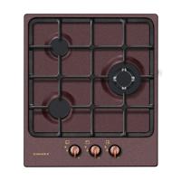 Варочная поверхность газовая 3-х комф. MGHET 43 38 (450х520) (Материал Металл , Цвет Бежевый) в Щёлкино от производителя в интернет магазине Планета Комфорта Варочная поверхность газовая 3-х комф. MGHET 43 38 (450х520) (Материал Металл , Цвет Бежевый) в Щёлкино от производителя