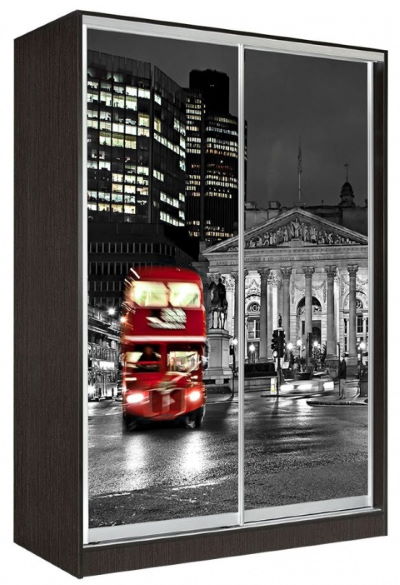 Фото Шкаф-купе Оскар 2 (1,5х0,6х2,3 - 2 двери) от производителя Мебель Маркет в Щёлкино по цене 52 030 ₽