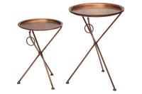 Набор столиков Secret de maison Dewi (mod M-5259 AB) (2 шт) (металл, металл-античная медь,  античная медь (Tetchair) ) в Щёлкино от производителя 
